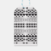 Avontuur begint Teepee Baby shower Favor Gift Labe Cadeaulabel (Achterkant)