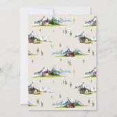 Avontuur Begint Wandelschoenen Koppels Douche Kaart (Achterkant)