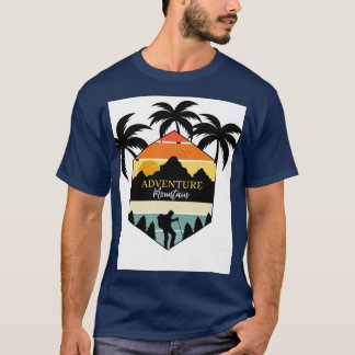 Avontuur Berg Wandelen en Buiten Natuur ee SEO D T-shirt