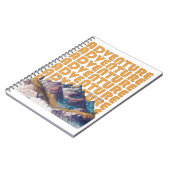 Avontuur bergontwerp notitieboek (Linkerzijde)