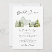 Avontuur bruids douche uitnodiging (Voorkant)