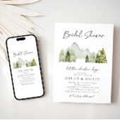 Avontuur bruids douche uitnodiging