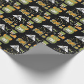 Avontuur buitenpatroon cadeaupapier (Hoek)