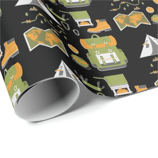 Avontuur buitenpatroon cadeaupapier (Rol Hoek)