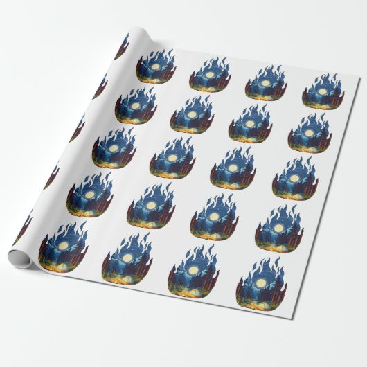 avontuur cadeaupapier (Uitgerold)