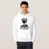 Avontuur Camping Koken Fire Grafisch Ontwerp Hoodie (Voorkant volledig)