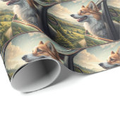 Avontuur Corgi Inpakpapier (Rol Hoek)