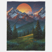 Avontuur essentie fleece deken (Voorkant)