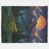 Avontuur essentie fleece deken (Voorkant (Horizontaal))