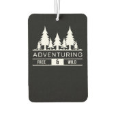 Avontuur Forest Pines Gratis en Wild Natuur Design Luchtverfrisser (Achterkant)