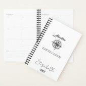 Avontuur gepersonaliseerd, aangepast jaar planner (Display)