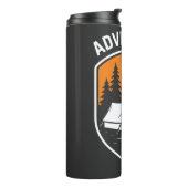Avontuur Heren Basic T-Shirt Thermosbeker (Gedraaid links)