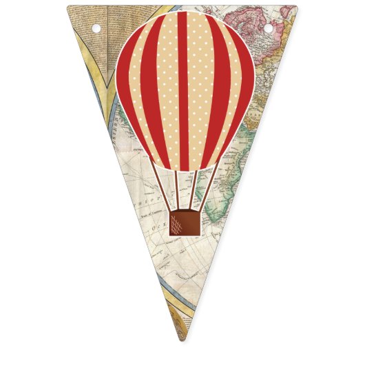 Avontuur Hete Luchtballonnen Explorer & Wereldkaar Vlaggetjes (Tweede vlag)