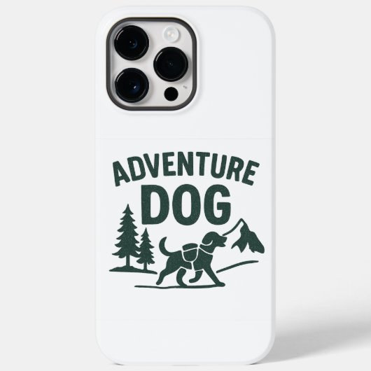 Avontuur Hond Case-Mate iPhone Case (Achterkant)