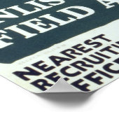  avontuur in de Eerste Wereldoorlog in het actiele Poster (Hoek)