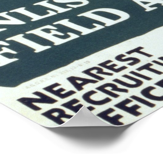  avontuur in de Eerste Wereldoorlog in het actiele Poster (Hoek)