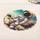 "Avontuur in de sterren" Kartonnen Onderzetters (Gekanteld)