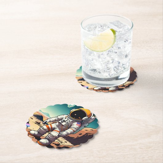 "Avontuur in de sterren" Kartonnen Onderzetters (Insitu)