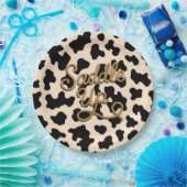 Avontuur in het Wilde Westen Rodeo Verjaardag Papieren Bordje (Feest)