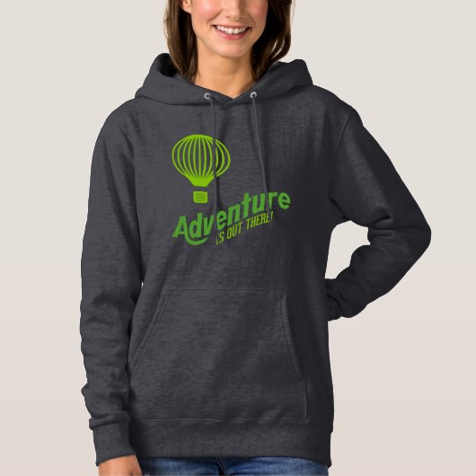 Avontuur is daar 2 hoodie (Voorkant)