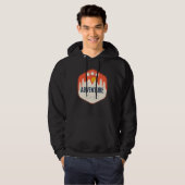 Avontuur is daar buiten, grappige camping hoodie (Voorkant volledig)