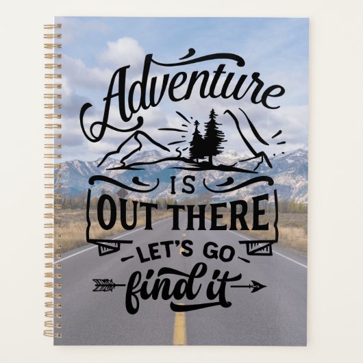 Avontuur is daar! Laten we het gaan zoeken Planner (Voorkant)