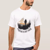 Avontuur is er een grafisch T-shirt (Voorkant)