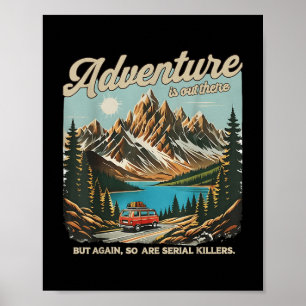 Avontuur is er, maar dat geldt ook voor seriemoord poster