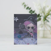 avontuur is het ware schat briefkaart (Staand voorkant)