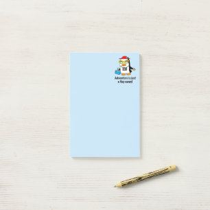 Avontuur Is Maar Een Vleugelslag Weg Toeristische Post-it® Notes