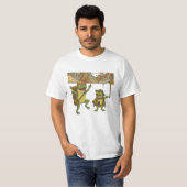 avontuur kikkers kort verhaal t-shirt (Voorkant volledig)