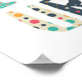 Avontuur | Leuk Patroon Poster (Hoek)