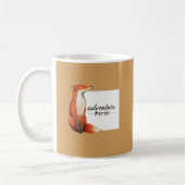 avontuur meer vos koffiemok (Links)