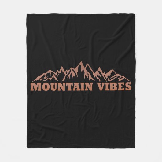 Avontuur met buitenlandse bergsfeer fleece deken (Voorkant)
