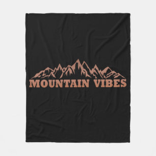 Avontuur met buitenlandse bergvibes fleece deken