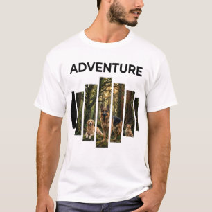 Avontuur met honden bos outdoor T-shirt
