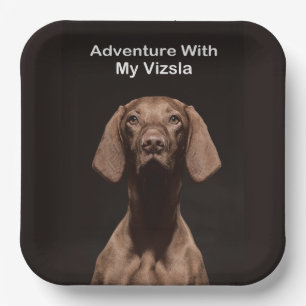 Avontuur Met Mijn Vizsla Papieren Bordje