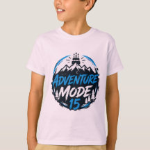 Avontuur Modus 15 Tiener Grafische T-Shirt