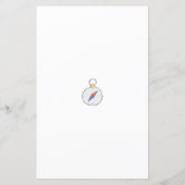 Avontuur Naam Mijn Baby shower Spel (Achterkant)