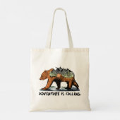 Avontuur noemt Camping Beer Tote Bag (Achterkant)