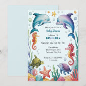 Avontuur onder de zee kaart (Voorkant / Achterkant)