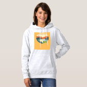 Avontuur ontwerp hoodie (Voorkant volledig)