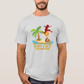 Avontuur op Poop Island T-shirt (Voorkant)