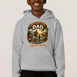 Avontuur Papa T-shirt – Vintage Outdoor Kamperen