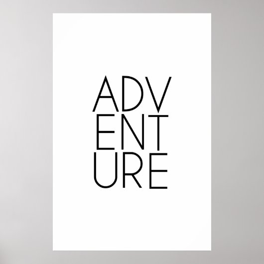 avontuur poster (Voorkant)