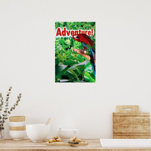 avontuur poster (Keuken)