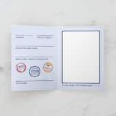 avontuur | Reis | Paspoort Bedankkaart (Binnen)