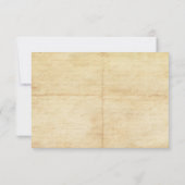  Avontuur Reizen Bruiloft RSVP Kaart (Achterkant)