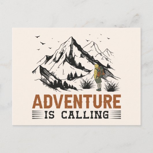Avontuur roept Briefkaarten (Voorkant)