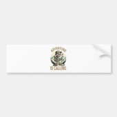 Avontuur roept bumpersticker (Voorkant)